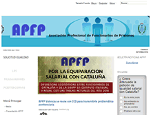 Tablet Screenshot of apfp.es